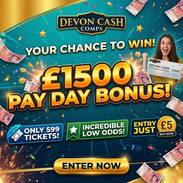 PAYDAY BONUS £1500 TAX FREE ONLY 599 TICKETS